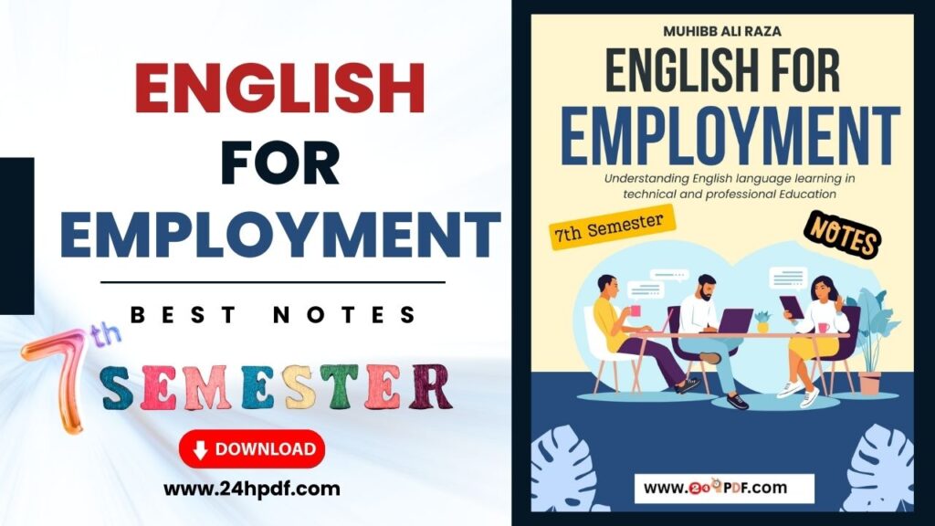 English For Employment 7th Semester All Department GCUF